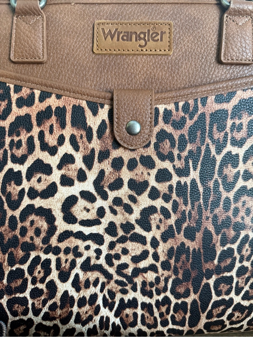 Wrangler Leopard Laptop/Multi-Use Briefcase Bag *Brand NEW w/ tags* - Picture 2 of 9